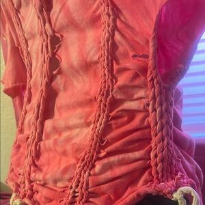 Manicured 🔥💕Women's Pink Tie-Dye Top